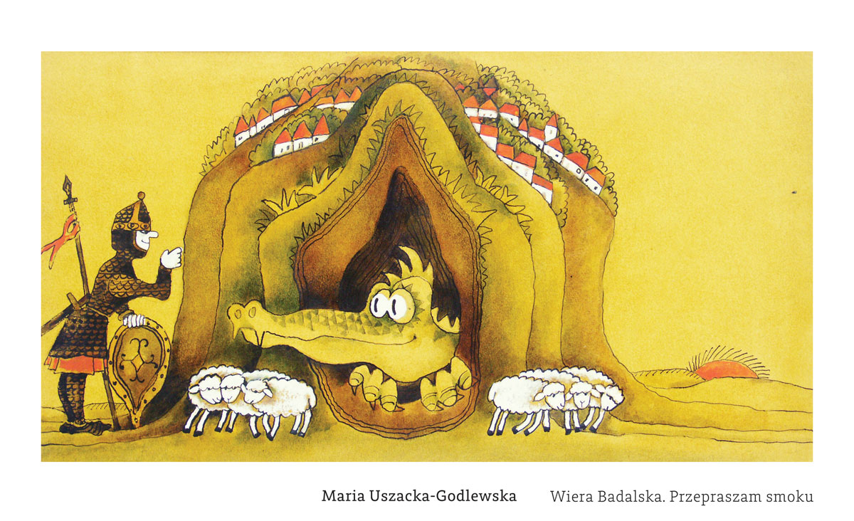 Maria Uszacka-Godlewska, ilutsracja Przepraszam smoku